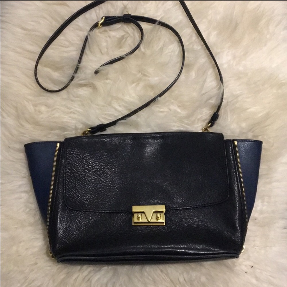 JCREW leather crossbody bag